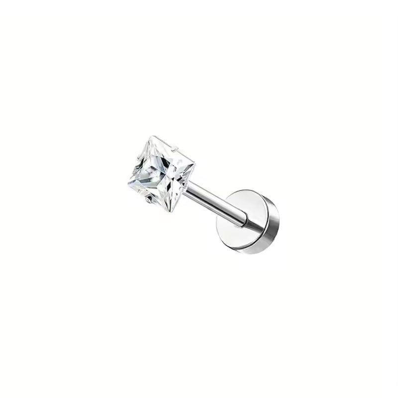 Ear Silver Peircing