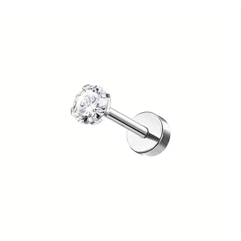 Ear Silver Peircing