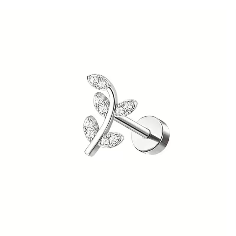 Ear Silver Peircing