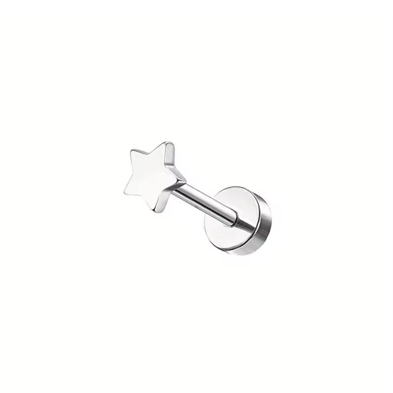 Ear Silver Peircing