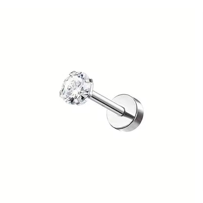 Ear Silver Peircing