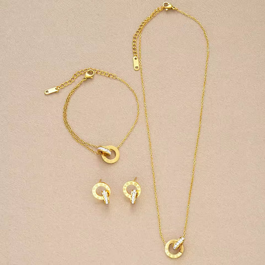Set of Earrings & Necklace