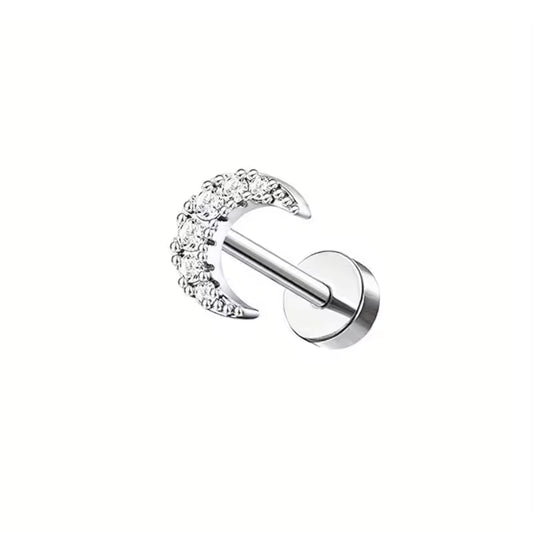 Ear Silver Peircing